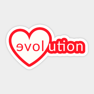 Evolution Sticker